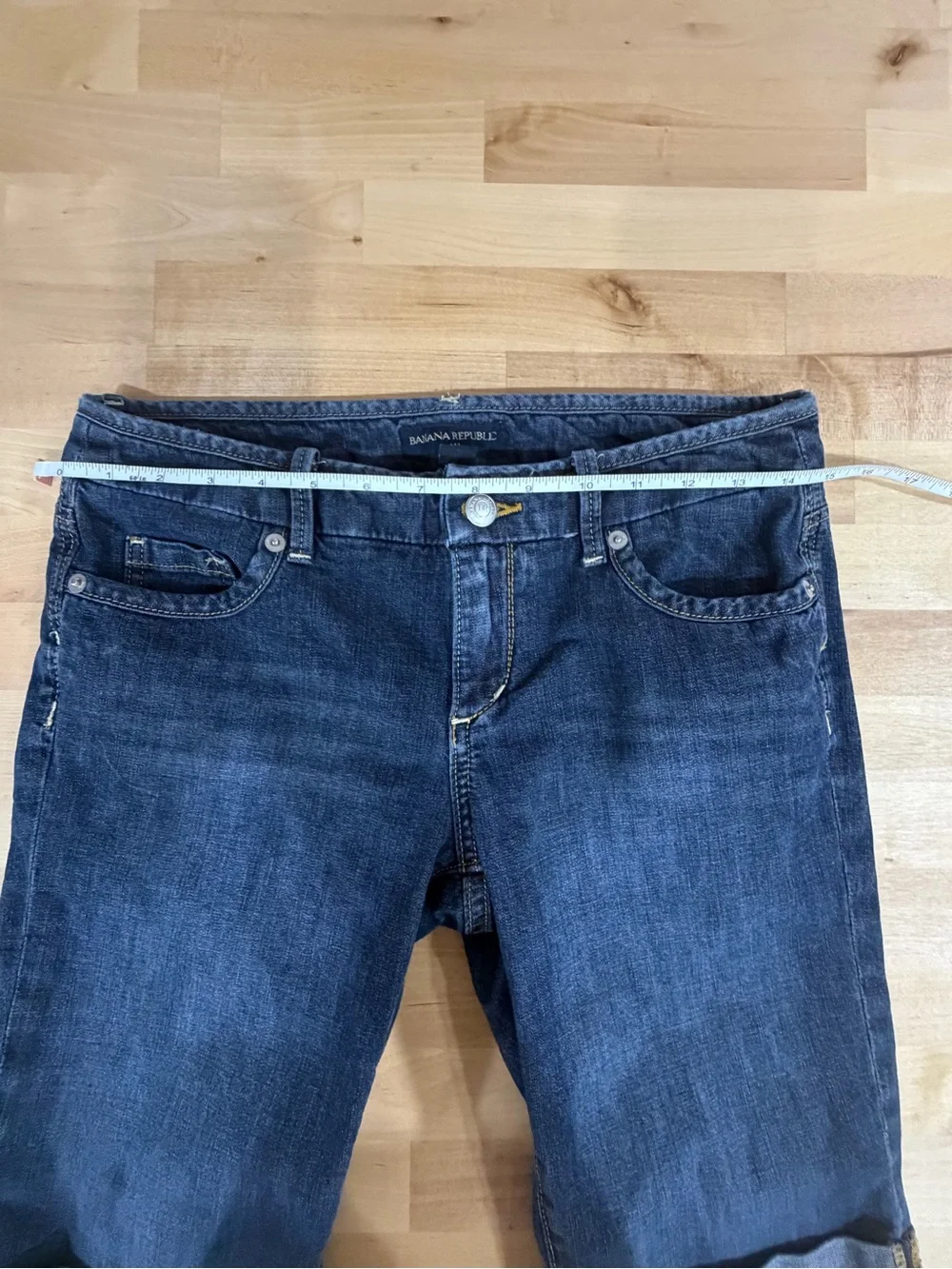 Banana Republic Long Denim Jean Shorts